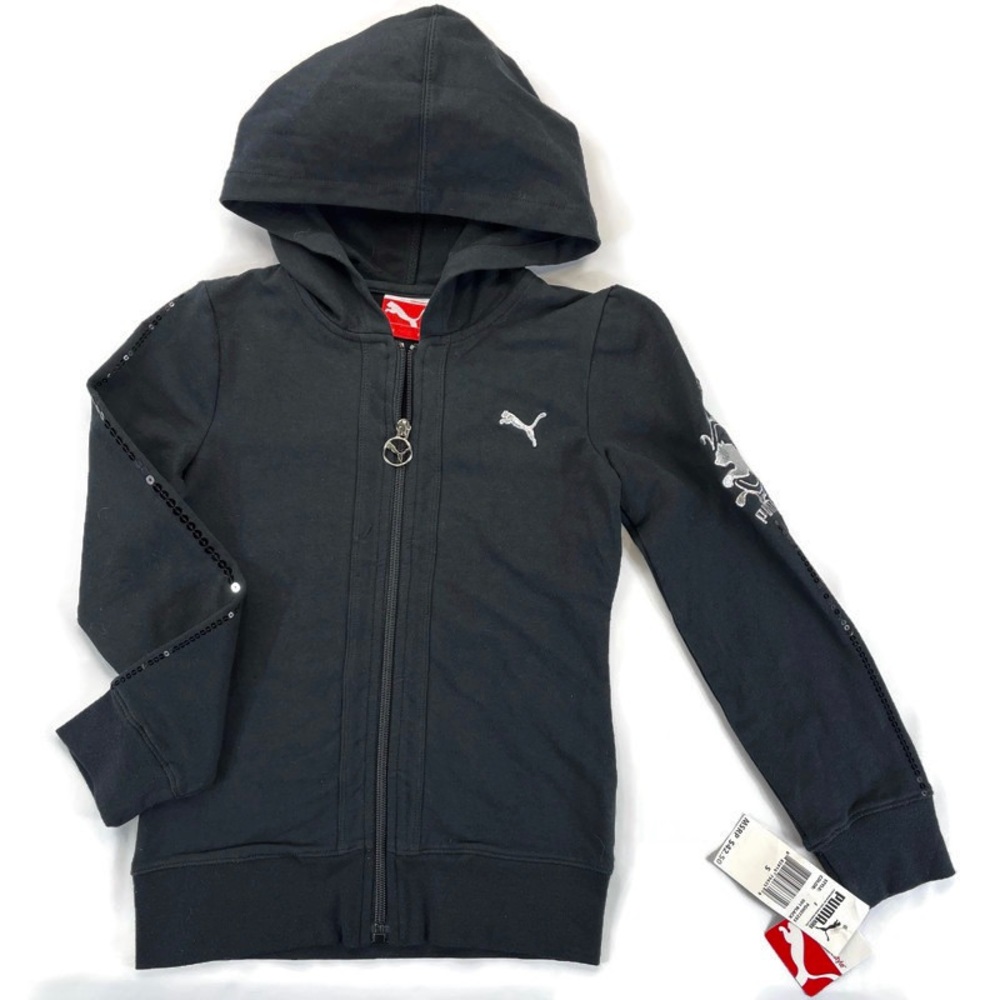 Puma Zip-Up Hoodies Size S (Girls)‎